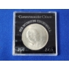 Image 1 : 1874-1965 Sir Winston Churchill Commemorative Crown Coin in Display
