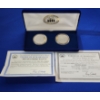 Image 1 : National Collector's Mint 2001 Silver Buffalo Proof Set: Including (1) 1 Ounce .999 Fine Silver Roud