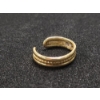 Image 3 : 14K Gold Open Ring Size ~5 Total Weight: 2.3g