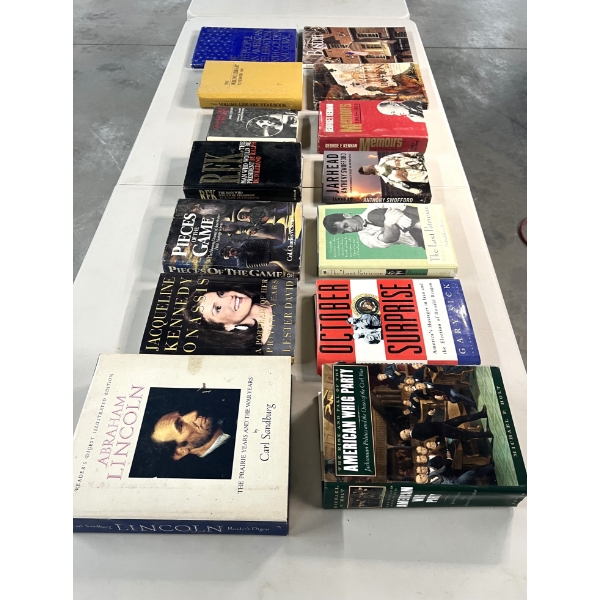 Lot of 14 Hardback Books