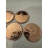 Image 5 : 5 - Limited Edition .999 Fine Copper Round Coins - Mint Condition - Exceptional 