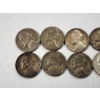 Image 2 : x10 Assorted Years Wartime 35% Silver Nickels FV: $0.50