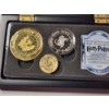 Image 4 : INCREDIBLE NOBLE COLLECTION Harry Potter Three Piece Replica Coins With Certificate & Display Case