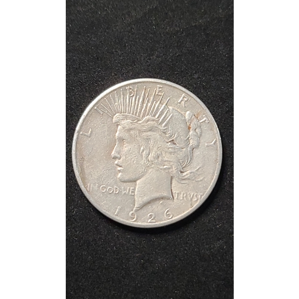 1926-S 90% Silver Peace Dollar