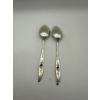 Image 2 : Oneida Heirloom Sterling Silver Spoons - 61.8 Grams