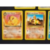 Image 4 : 5 Assorted Vintage Pokemon Trading Cards Including 4 Dark Pokemon & Blaine's Charmander