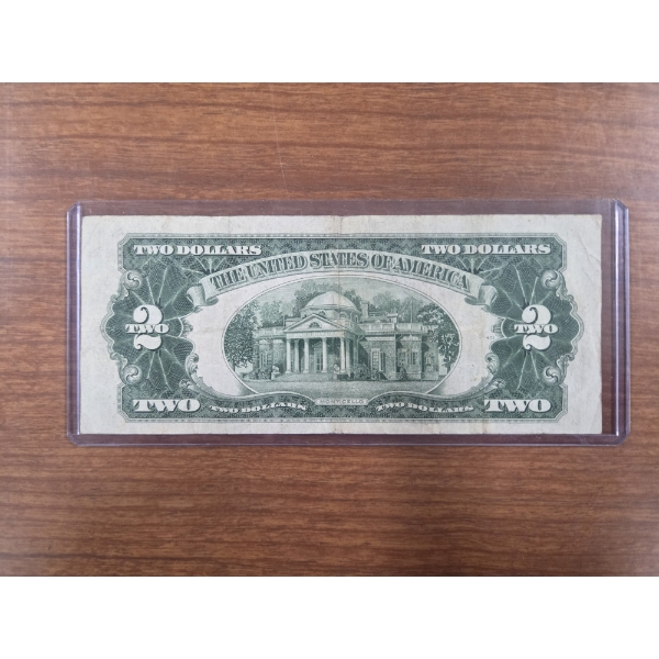 U.S. Two Dollar Red Seal Note 1953
