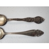 Image 3 : x2 Alliance Ohio Engraved Sterling Silver Souvenir Spoons TW: 33.2g