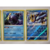 Image 3 : Three Assorted Pokemon Trading Cards Including Holo Rare Vintage Cards