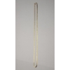 Image 2 : 14K Gold Braided Chain 17.5" Necklace - Weight: 2.7g