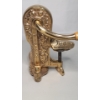 Image 6 : Vintage Vintner Wine Bottle Cork Opener With Antique-Style Brass Featuring Intricate Cherub Details