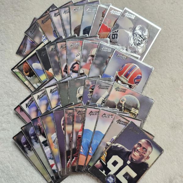 Vintage Action Packed NFL Football Trading Card Lot ft. 1995 Monday Night Football Deion Sanders