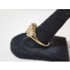Image 3 : Gorgeous 14K Yellow Gold Ring with Marquise Stones - Size 9 - Total Weight 4.5g
