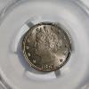 Image 2 : PCGS MS64 GRADED 1884 Untied States Liberty V Nickel W/ CAC Sticker & GOLD SHIELD!