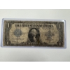Image 1 : 1923 United States $1.00 Large Horse Blanket Bill In Protective Holder - Authentic