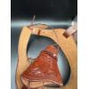 Image 5 : Leather Gun belt with Two Holsters - in great shape! 46 inches long (unbuckled)