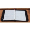 Image 2 : Used ZIP UP Empty Trading Card Binder With A Number of EMPTY Trading Card Binder Pages