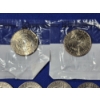 Image 7 : Lot of 12 Assorted Years Kennedy Half Dollars - Including Uncirculated 2005-P & 2005-D FV: $6.00