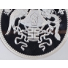 Image 7 : RARE 2021 1 Kilo China Silver R.O.C. Dragon & Phoenix Restrike NGC PF 70 Ultra Cameo Mintage 14/100!