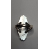 Image 5 : Vintage Sterling Silver Southwestern Style Abalone Shell Cabochon Ring - Size 9 - Weight: 7.6g