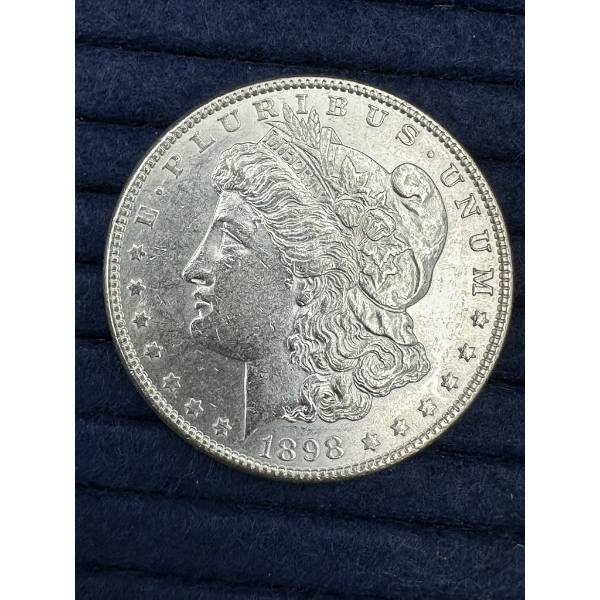 1898 Morgan Silver Dollar - Beautiful Cond.