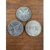 Image 2 : 3 Exceptional United States Morgan Silver Dollars - Incredible Opportunity