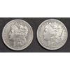 Image 1 : (2) Morgan Silver Dollars - 1891-O & 1901-O