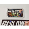 Image 2 : RARE Limited to 470 Pieces! G.I. Slow Real Men of Genius Biden/Trump 1oz .999 Fine Silver Art Bar