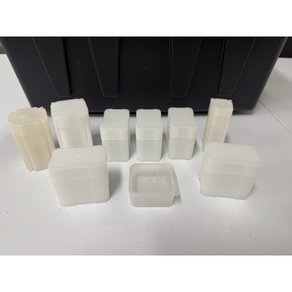 9 - Heavy Duty PVC Precious Metal Coin & Bar Holders - Excellent Condition