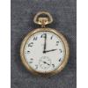 Image 1 : Elgin Gold Filled Pocket Watch - Weighing Over 87 Grams - Missing Glass 