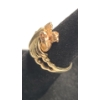 Image 2 : 14K Gold Two-Tone Noah's Ark Statement Ring - Size 4.5 - Weight: 3.7g