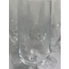 Image 7 : 14 Crystal Champagne Goblets - Gorgeous Intricate Patterns