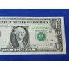 Image 3 : 1988- A U.S. $1 Federal Reserve Note - Fancy Repeater Serial Number L42414241J