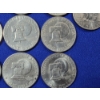 Image 11 : Lot of (13) Eisenhower Dollars Including (6) Bicentennial, (4) 1971, (2) 1972, (1) 1977 FV; $13.00