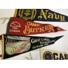 Image 2 : 4 Pennants - Navy - Camp Butner - Great Lakes Exposition Cleveland, Ohio & Case 