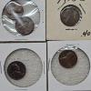 Image 3 : Variety of Vintage U.S. Copper Cents including Indian Head and Wheat Cents FV: $.18