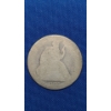 Image 1 : United States 1876-S Seated Liberty 90% Silver Quarter
