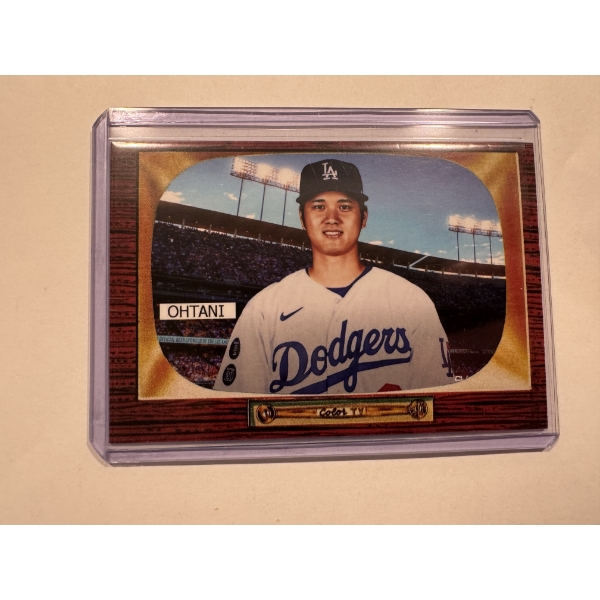 Limited Edition 2024 SHOHEI OHTANI Baseball Card In Protective Holder - Mint Condition