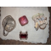 Image 2 : Pretty Drinkware, MCM  Vinal Lace Placemats, Red Glass Trinket Dishes, And More