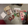Image 8 : *Pick Up At Mantua Home-No Shipping Available* Box of Christmas Decor - Ribbon - Stocking and Tree 