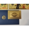 Image 5 : x4 Assorted DC Comics Superheroes $100 99999999 24K Gold Foil Banknotes Set w/ CoA