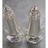 Image 1 : Gorgeous 10.6oz Silver Plated Salt And Pepper Shaker Set