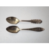 Image 1 : x2 Alliance Ohio High School Collectible Souvenir Spoons TW: 35.8g