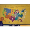 Image 2 : PICKUP IN CANTON - Complete With Quarters - State Quarter Map And New Small US Flag 