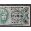 Image 3 : United States 10 Cent Series 641 Military Payment Certificate - In Great Condition!