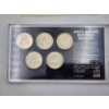 Image 3 : JFK Half Dollar Collection: 1965, 1966, 1967, 1968, 1968 - 40% Silver FV: $2.50