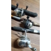 Image 2 : Lot of Three Assorted Fishing Poles With Reels
