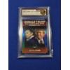 Image 1 : Donald Trump and Elon Musk 2024 Campaign Presidential Collector Card - Graded Trump 10