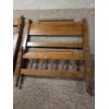 Image 2 : *Pick Up At Mantua Home-No Shipping Available* Vintage Matching Solid Wood Twin Bed Set And Twin Hea