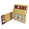 Image 3 : Sealed US Mint 2004 Lewis & Clark Coinage and Currency Set Including Lewis & Clark 90% Silver Dollar